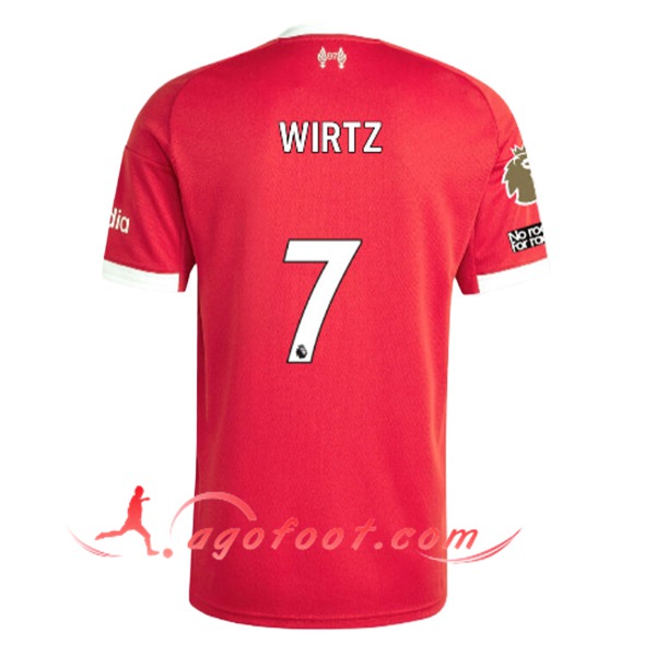 Maillot de Foot Liverpool (WIRTZ #7) 2025/2026 Domicile