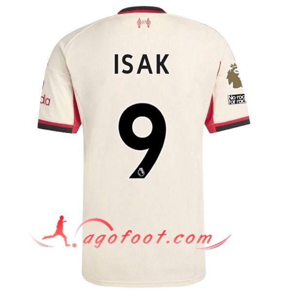 Maillot de Foot Liverpool (ISAK #9) 2025/2026 Exterieur