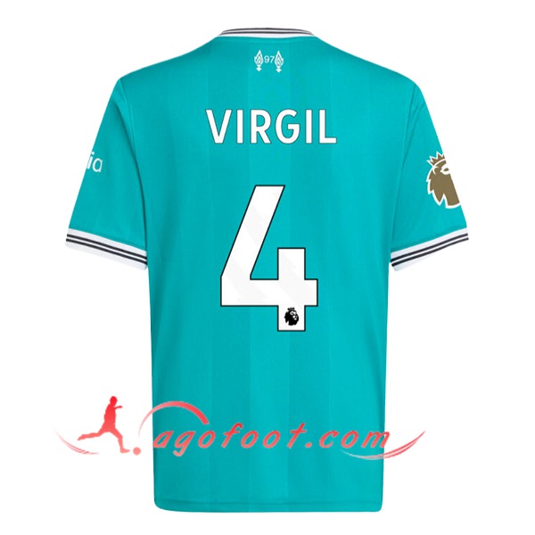 Maillot de Foot Liverpool (VIRGIL #4) 2025/2026 Third