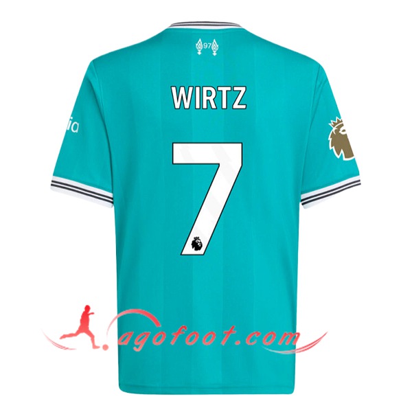 Maillot de Foot Liverpool (WIRTZ #7) 2025/2026 Third