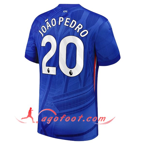 Maillot de Foot Chelsea (JOÃO PEDRO #20) 2025/2026 Domicile
