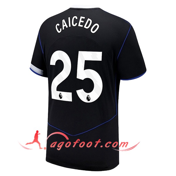 Maillot de Foot Chelsea (CAICEDO #25) 2025/2026 Third