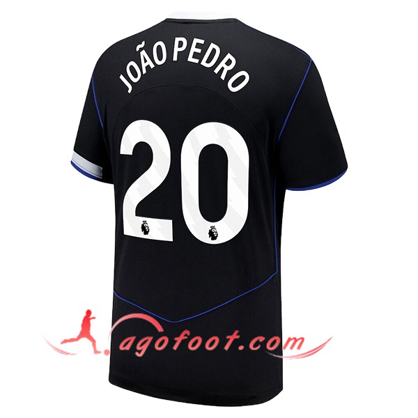 Maillot de Foot Chelsea (JOÃO PEDRO #20) 2025/2026 Third