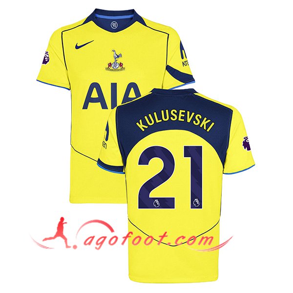 Maillot de Foot Tottenham Hotspur (KULUSEVSKI #21) 2025/2026 Third