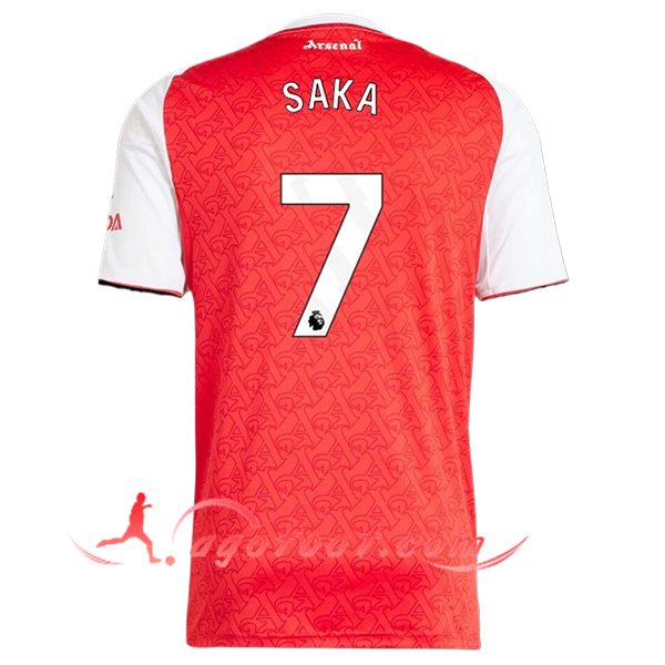 Maillot de Foot Arsenal (SAKA #7) 2025/2026 Domicile