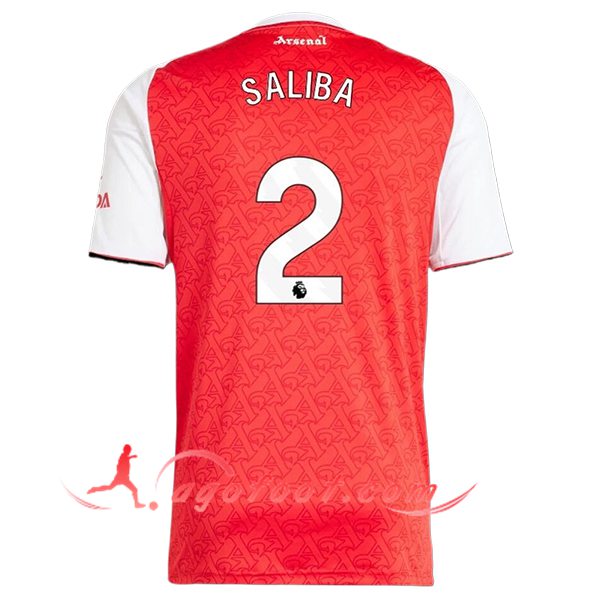 Maillot de Foot Arsenal (SALIBA #2) 2025/2026 Domicile