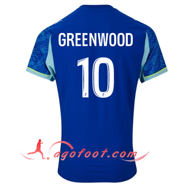 Maillot de Foot Marseille (GREENWOOD #10) 2025/2026 Third
