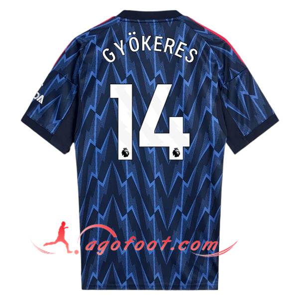 Maillot de Foot Arsenal (GYÖKERES #14) 2025/2026 Exterieur