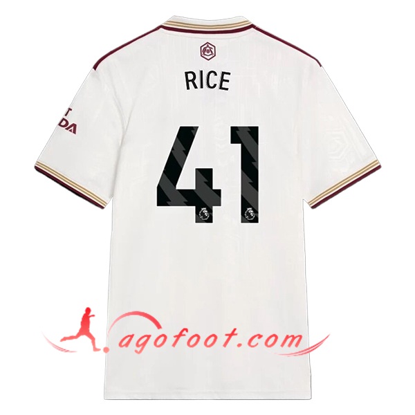 Maillot de Foot Arsenal (RICE #41) 2025/2026 Third