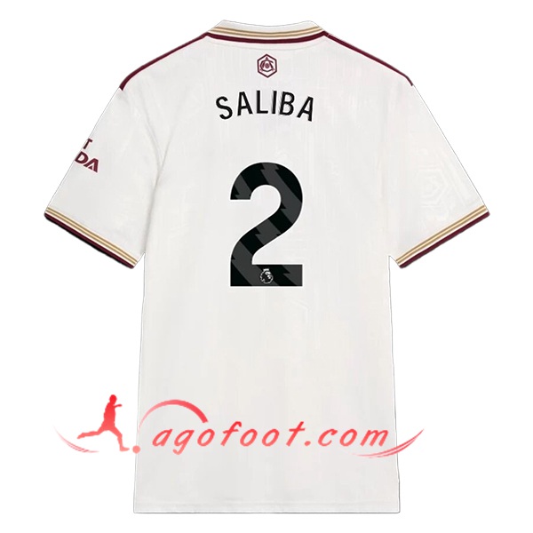 Maillot de Foot Arsenal (SALIBA #2) 2025/2026 Third