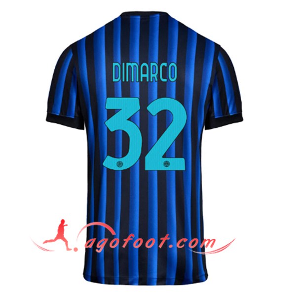 Maillot de Foot Inter Milan (DIMARCO #32) 2025/2026 Domicile