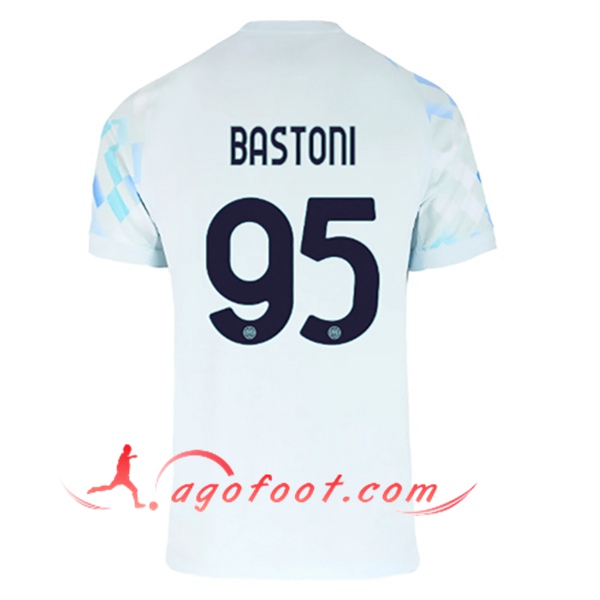 Maillot de Foot Inter Milan (BASTONI #95) 2025/2026 Exterieur