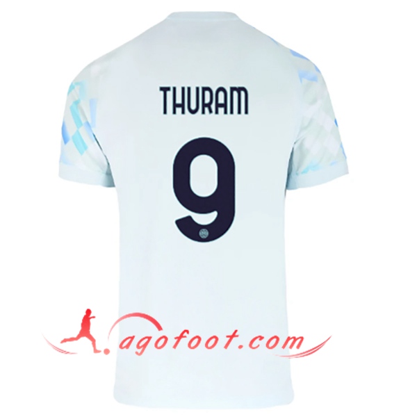 Maillot de Foot Inter Milan (THURAM #9) 2025/2026 Exterieur