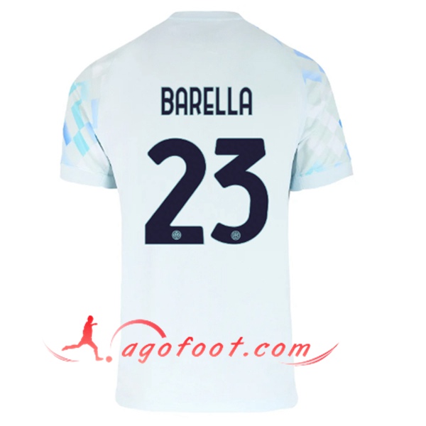 Maillot de Foot Inter Milan (BARELLA #23) 2025/2026 Exterieur