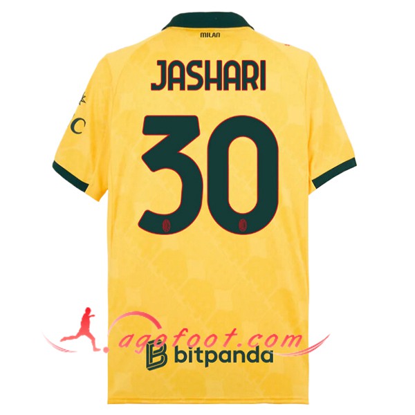 Maillot de Foot Milan AC (JASHARI #30) 2025/2026 Third