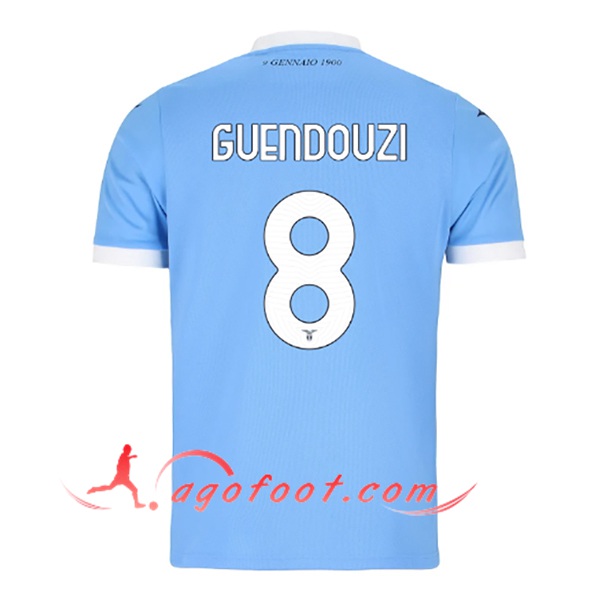 Maillot de Foot SS Lazio (GUENDOUZI #8) 2025/2026 Domicile