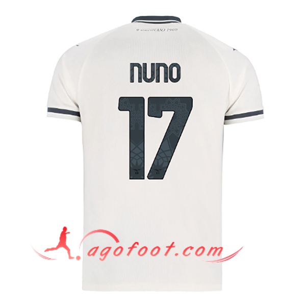 Maillot de Foot SS Lazio (NUNO #17) 2025/2026 Exterieur