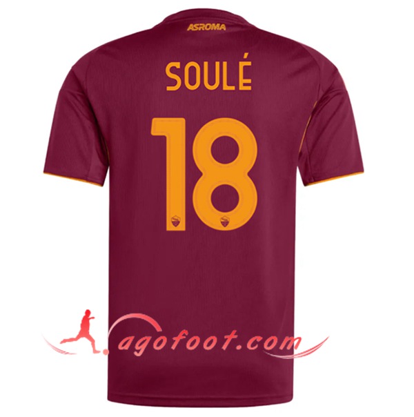 Maillot de Foot As Rome (SOULÉ #18) 2025/2026 Domicile