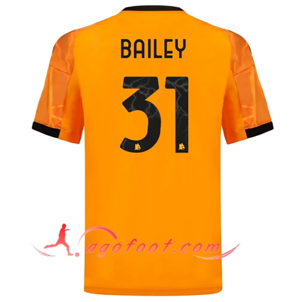 Maillot de Foot As Rome (BAILEY #31) 2025/2026 Exterieur