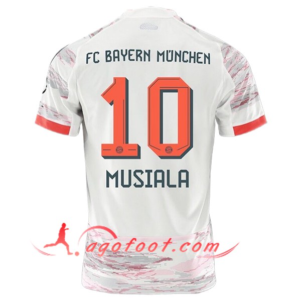 Maillot de Foot Bayern Munich (MUSIALA #10) 2025/2026 Exterieur