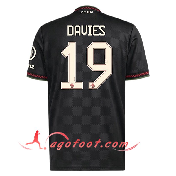 Maillot de Foot Bayern Munich (DAVIES #19) 2025/2026 Champions League
