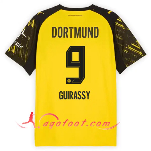Maillot de Foot Dortmund (GUIRASSY #9) 2025/2026 Domicile