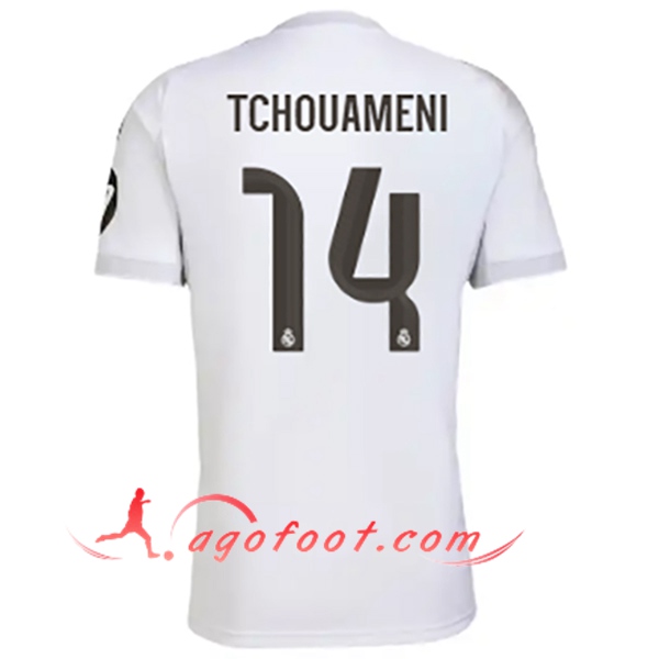 Maillot de Foot Real Madrid (TCHOUAMÉNI #14) 2025/2026 Domicile