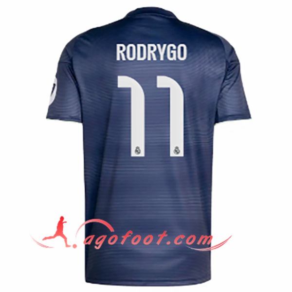 Maillot de Foot Real Madrid (RODRYGO #11) 2025/2026 Exterieur