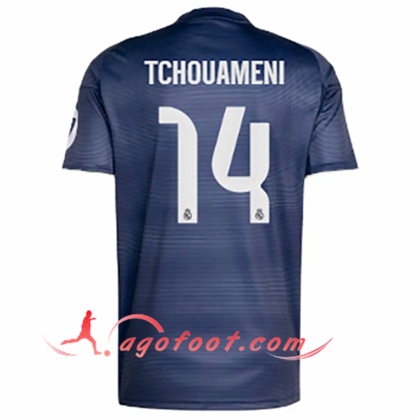 Maillot de Foot Real Madrid (TCHOUAMÉNI #14) 2025/2026 Exterieur