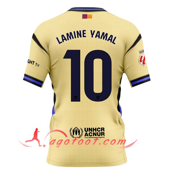 Maillot de Foot Barcelona (LAMINE YAMAL #10) 2025/2026 Exterieur