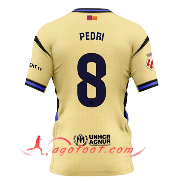 Maillot de Foot Barcelona (PEDRI #8) 2025/2026 Exterieur