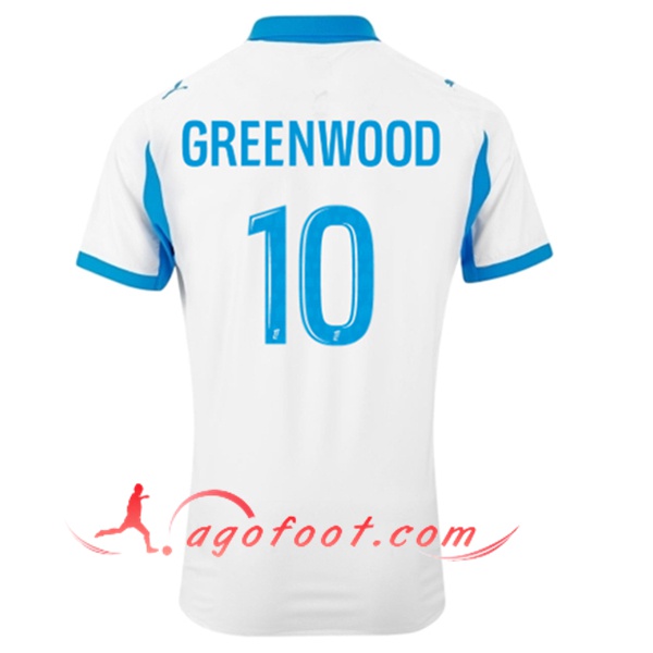 Maillot de Foot Marseille (GREENWOOD #10) 2025/2026 Domicile