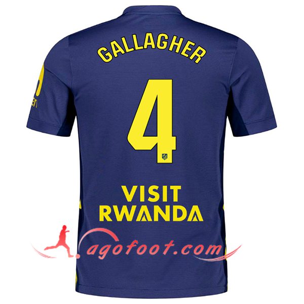 Maillot de Foot Atletico Madrid (GALLAGHER #4) 2025/2026 Exterieur