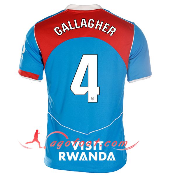 Maillot de Foot Atletico Madrid (GALLAGHER #4) 2025/2026 Third