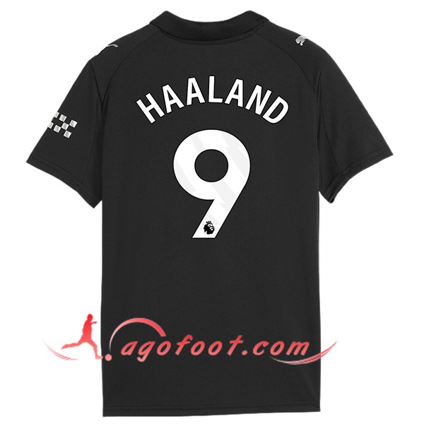 Maillot de Foot Manchester City (HAALAND #9) 2025/2026 Exterieur