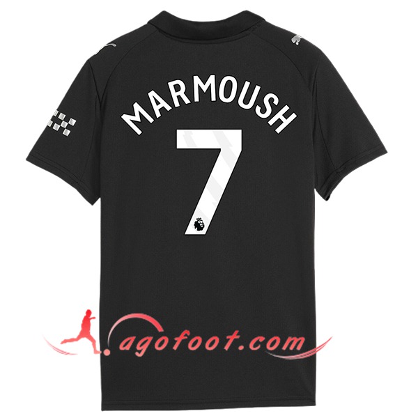 Maillot de Foot Manchester City (MARMOUSH #7) 2025/2026 Exterieur