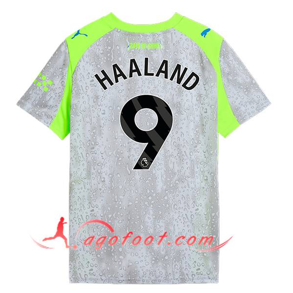 Maillot de Foot Manchester City (HAALAND #9) 2025/2026 Third