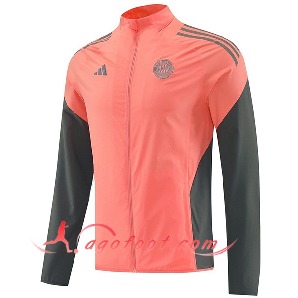 Coupe-Vent Bayern Munich Orange/Gris 2025/2026