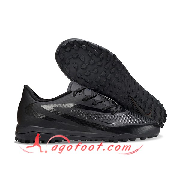 Nike Chaussures de Foot Phantom 6 Low Academy "Erling Haaland" Noir