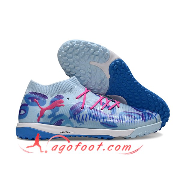 PUMA Chaussures de Foot FUTURE 8 ULTIMATE TF Bleu/Pourpre