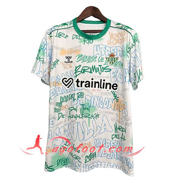 Maillot de Foot Real Betis Special Edition Blanc/Vert 2025/2026