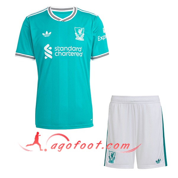 Nouveau Maillot de Foot FC Liverpool Enfant Third 2025/2026
