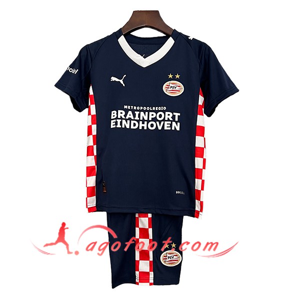 Nouveau Maillot de Foot PSV Eindhoven Enfant Exterieur 2025/2026