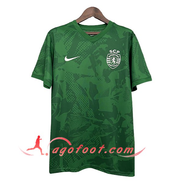Training T-Shirts Sporting Lisbon Vert 2025/2026
