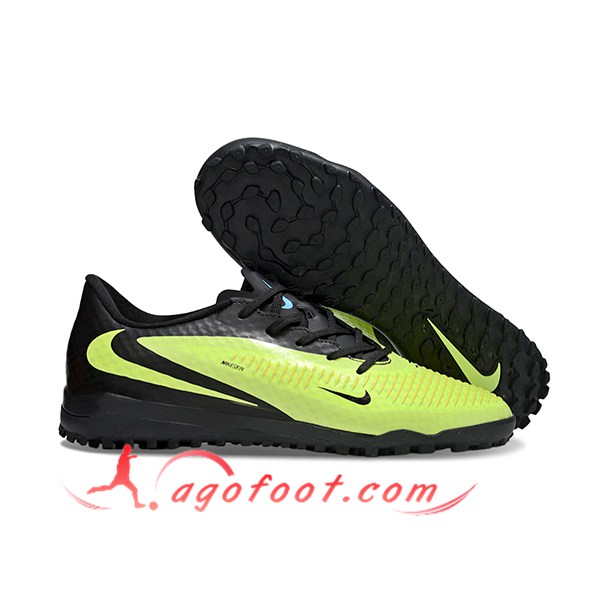 Nike Chaussures de Foot Phantom 6 Low Academy "Erling Haaland" Vert/Noir