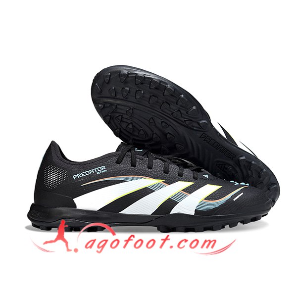 Adidas Chaussures de Foot PREDATOR 25 ELITE TF BOOTS Noir/Blanc