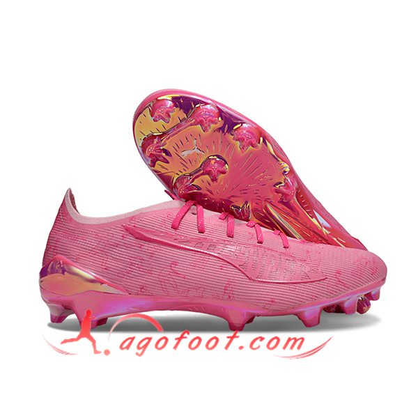 PUMA Chaussures de Foot ULTRA 5 FG Rose