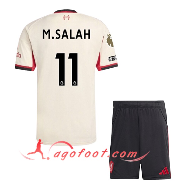 Maillot de Foot Liverpool (M.SALAH #11) Enfant 2025/2026 Exterieur
