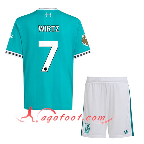 Maillot de Foot Liverpool (WIRTZ #7) Enfant 2025/2026 Third