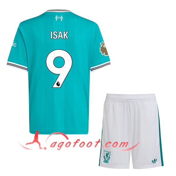 Maillot de Foot Liverpool (ISAK #9) Enfant 2025/2026 Third